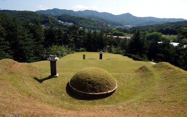 ▲ 남양주 진건읍에 소재한 샘표창업자 박규회 사장 묘소.