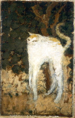 ▲ 보나르 작 ‘흰 고양이’