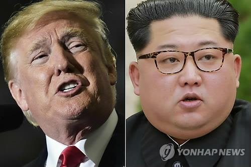 ▲ 도널드 트럼프 미국 대통령(왼쪽)과 김정은 북한 국무위원장