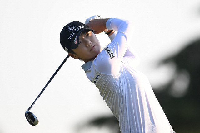 ▲ ONEIDA, WISCONSIN - JULY 06: Sung Hyun Park of the Republic of Korea hits her tee shot on the 16th hole during the third round of the Thornberry Creek LPGA Classic at Thornberry Creek at Oneida on July 06, 2019 in Oneida, Wisconsin.   Stacy Revere/Getty Images/AFP&#10;== FOR NEWSPAPERS, INTERNET, TELCOS &amp; TELEVISION USE ONLY ==&#10;&#10;&#10;<All rights reserved by Yonhap News Agency>