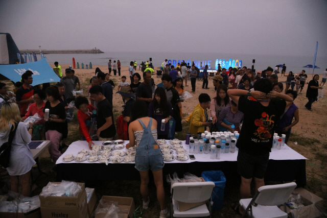 ▲ 그랑블루 페스티벌이 서퍼들의 성지 양양 죽도해변에서 지난 19일부터 21일까지 개최됐다.