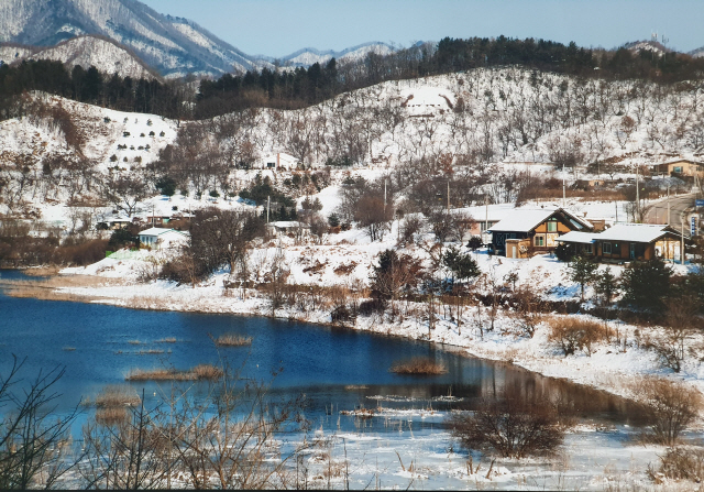 ▲ 횡성호수길의 겨울. (사진 정연태)