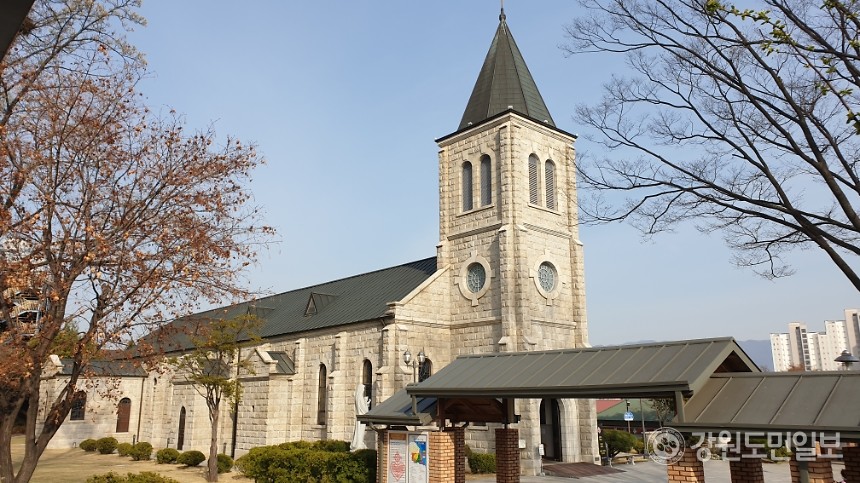 죽림동 성당 [강원도민일보 자료사진]