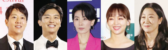 ▲ 사진 왼쪽부터 배우 김래원, 연우진, 김서형, 진기주, 라미란
