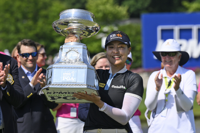 ▲ 전인지(28)가 미국여자프로골프(LPGA) 투어 메이저대회인 KPMG 여자 PGA 챔피언십(총상금 900만 달러)에서 우승을 차지했다. 연합뉴스