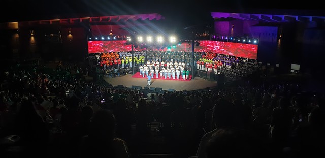 온세대 합창페스티벌 피날레 공연이 지난 3일 KT&G 상상마당 춘천에서 열렸다.