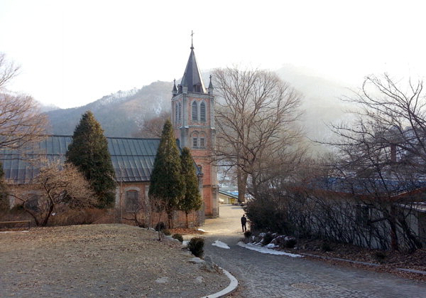 ▲ 풍수원 성당.