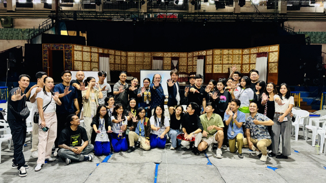 ▲ 문화프로덕션 도모와 공연예술전문스태프협동조합 올은 최근 필리핀 세부에서 열린 무대 기술 워크숍에 참여했다.