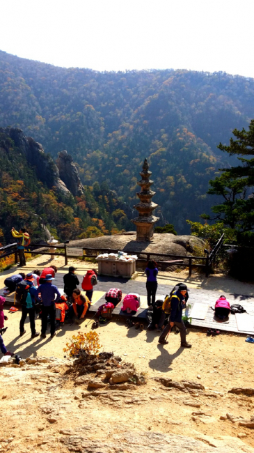 ▲ 설악산 봉정암 석가사리탑