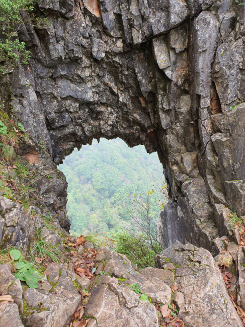 ▲ 석병산 일월문