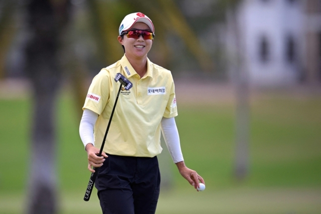 ▲ 미국여자프로골프(LPGA) 투어 롯데 챔피언십(총상금 300만달러)에 출전한 김효주(원주출신). 연합뉴스