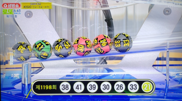 ** 로또 1198회 당첨번호 대공개! 한일전 지각 추첨 속 1등 10명, 29억 잭팟의 주인공은?
**