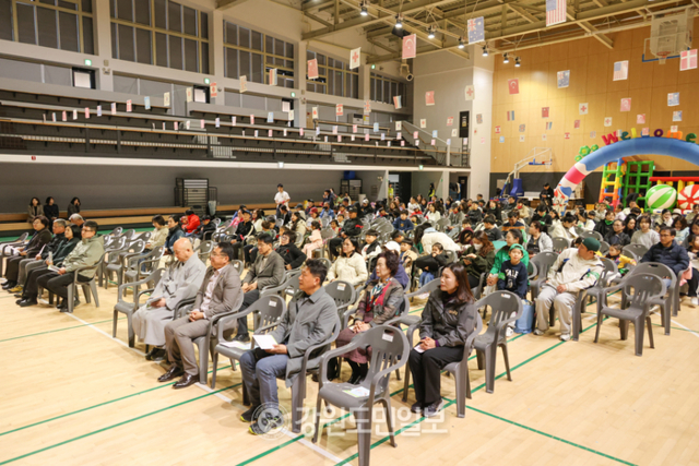 ▲ 제1회 다문화가족 한마음 페스티벌이 15일 양양국민체육센터에서 열렸다.