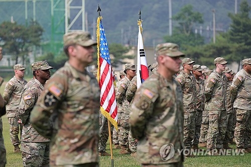 트럼프 주독 미군 감축 언급&hellip;주한미군 관련 논의 없