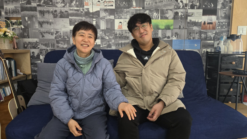 행복공장 노지향 원장과 권예철 부원장