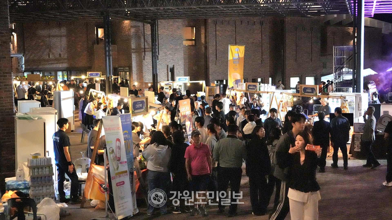 ▲ 춘천시는 11~12일 KT&G 상상마당 일원에서 ‘2026 춘천 술 페스타’를 개최했다.