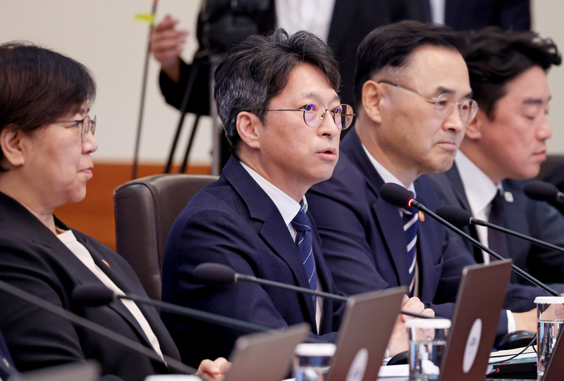 ▲ 홍지선 국토교통부 장관이 29일 청와대에서 열린 이재명 대통령 주재 국무회의에서 발언하고 있다. 청와대통신사진기자단