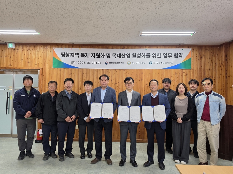 평창 산림 피해목, 고부가가치 목재자원으로 활용 - 뉴스 썸네일 이미지