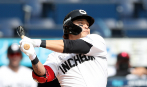 ‘National rite’ Han Choo Shin-soo,’Looking Strikeout’ in Korea’s first at-bat