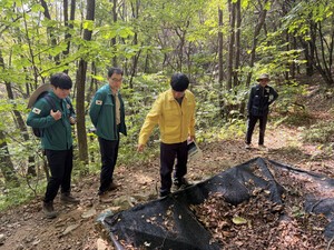 북부산림청 국가숲길 노선·시설물 점검