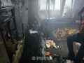 원주 아파트서 화재…80대 1명 연기 마셔 병원 이송