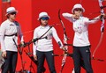 [아시안게임] 양궁 리커브 여자 단체 ‘은메달’…8연패 무산