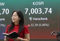 코스피, 5거래일 만에 7000선 탈환…7003.74 마감